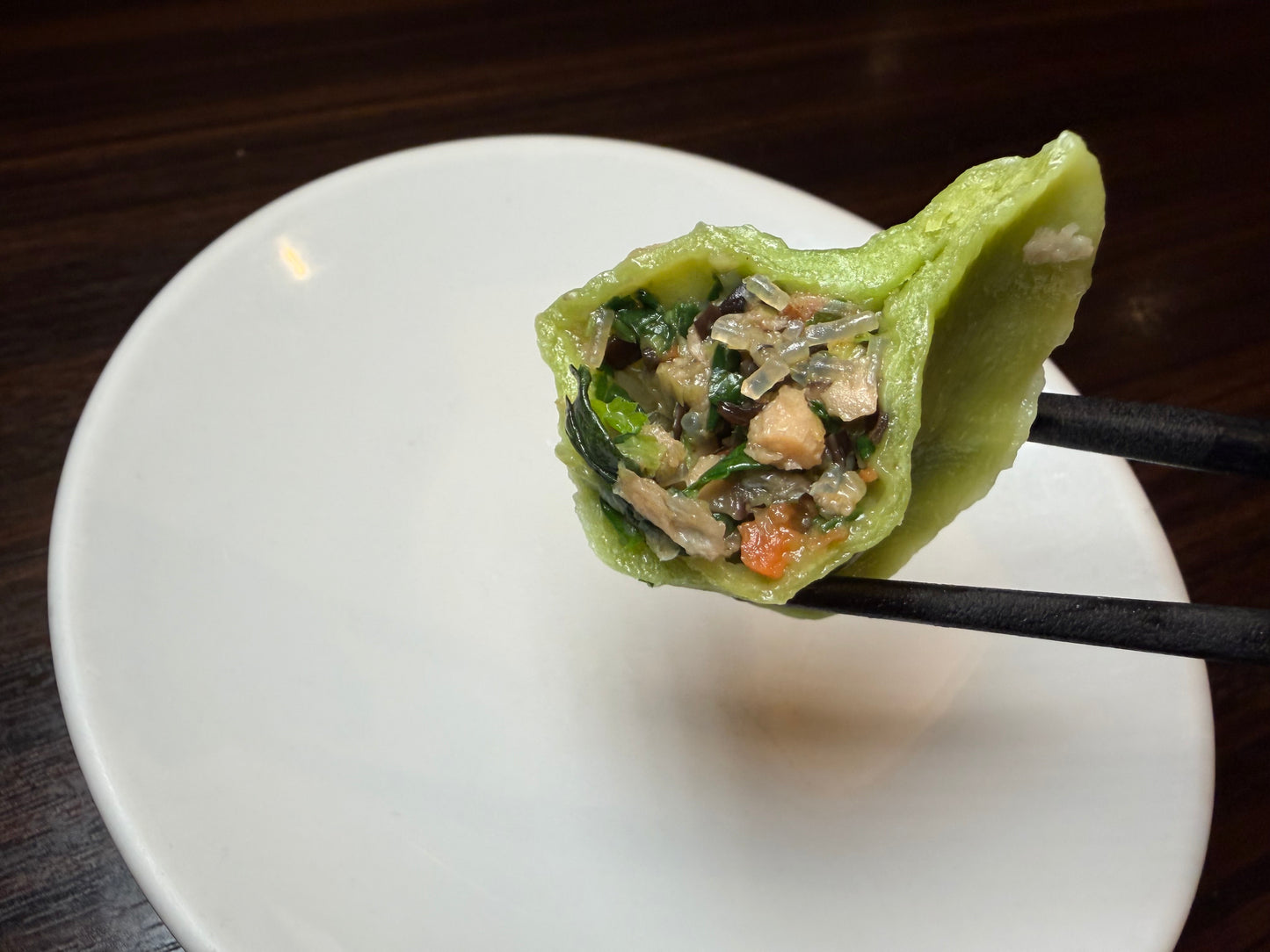 【無添加・着色料不使用】ウィーガン手作りパクチー餃子12個 セット